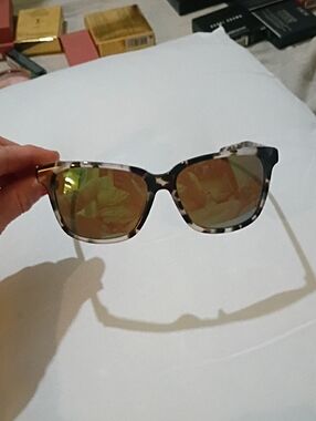 Costa Tortoise Shell Sunglasses with Amber-Patterned Lenses